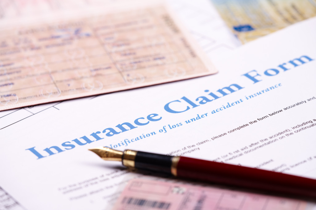 a form for insurance claim
